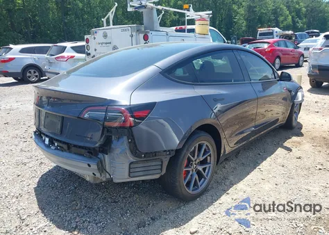 2023 Tesla Model 3 Long Range Dual Motor All-Wheel Drive z USA, uszkodzony, nr VIN 5YJ3E1EB1PF663054